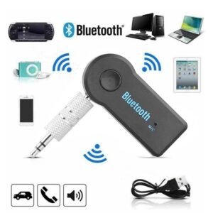 Bluetooth за кола блутут Aux хендсфри аукс аудио приемник жак 3.5мм