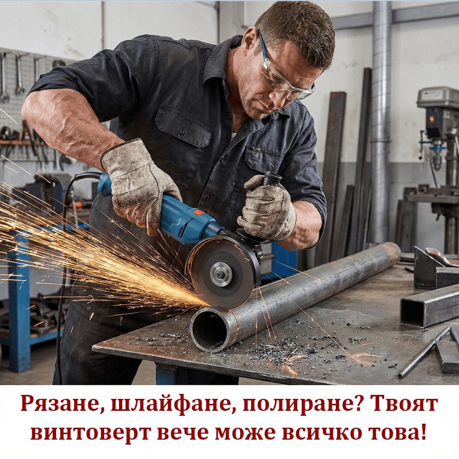 Приставка за винтоверт и бормашина преобразовател към ъглошлайф - Image 6