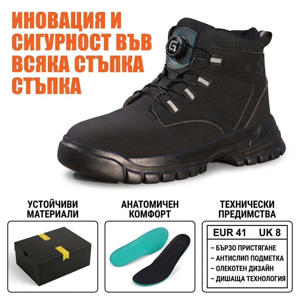 Мъжки зимни боти - Image 3
