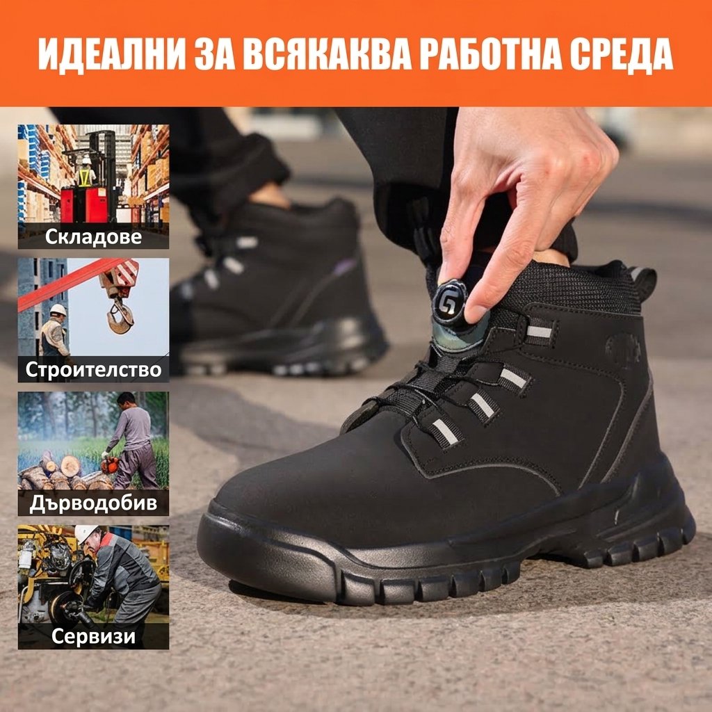 Мъжки зимни боти - Image 2